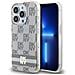 Dkny Iml Custodia Per Iphone 15 Pro Max Con Motivo Tinta Unita E Strisce Stampate Magsafe - Colore Sabbia - Foto miniatura 5