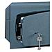 Cassaforte Cisa a chiave con 2 catenacci 360x240x195 mm - Foto miniatura 2