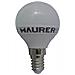 LAMPADA LED MAURER GLOBO MINI Smerigliata E14 6W 470 Lumen 3000K Calda - Foto miniatura 2