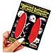 Adesivi Rifrangenti 3D Diamond Refractive Stickers, Ovali 5 x 2,5 cm, Rosso, 2 Pezzi - Foto miniatura 3