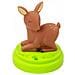 ANSMANN Luce LED cervo - Lampada notturna cerbiatto per bambini con Timer e sensore Touch - Lucina bimbi per comodino cameretta - Baby Light - Foto miniatura 1