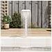 Fontana Per Piscina In Acciaio Inossidabile 50x30x90 Cm Argento - Foto miniatura 5