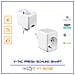 Smart Vt-5002 Presa Wifi Schuko E Usb Controllabile Tramite App Smartphone - Foto miniatura 1