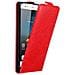Custodia Compatibile Con Zte Blade A612 In Rosso Mela - Coperchio Protettivo In Design Flip Con Chiusura Magnetica - Foto miniatura 4