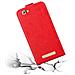 Custodia Compatibile Con Zte Blade A612 In Rosso Mela - Coperchio Protettivo In Design Flip Con Chiusura Magnetica - Foto miniatura 7