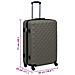 Trolley a Custodia Rigida Antracite in ABS - Foto miniatura 4