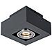 Luce Moderna In Alluminio Nero A Montaggio Superficiale 1, Gu10 - Foto miniatura 1
