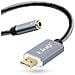 Adattatore Audio Usb A Jack 3.5mm Funzione Audio E Microfono U3530 Linq Grigio - Foto miniatura 7