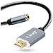 Adattatore Audio Usb A Jack 3.5mm Funzione Audio E Microfono U3530 Linq Grigio - Foto miniatura 5