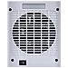 Kh 4 Riscaldatore Ambiente Elettrico Con Ventilatore Interno Argento, Bianco 1800 W - Foto miniatura 2