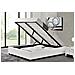 Kennington Struttura Letto Bianca Con Contenitore Integrato140x190 Cm - Foto miniatura 3