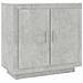 Credenza Grigio Cemento 80x40x75 cm in Legno Compensato - Foto miniatura 2