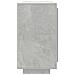 Credenza Grigio Cemento 80x40x75 cm in Legno Compensato - Foto miniatura 9