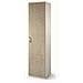 Armadio Multiuso Aquilegia, Mobile Lineare A 1 Anta Battenti E 4 Ripiani Regolabili, Mobile A Colonna Per Bagno, 100% Made In Italy, 45x45h195 Cm, Rovere E Bianco - Foto miniatura 2
