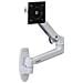 Lx Series Lx Wall Monitor Arm 86,4 Cm (34"") Bianco Parete - Foto miniatura 3