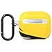 Cover Per Airpods 3 Anti-urto In Silicone, Giallo - Foto miniatura 2