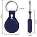 Custodia /supporto Airtag Con Portachiavi Black - Foto miniatura 2