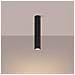 Lampada Da Soffitto Karbon 40 Nero Sl. 1571 - Minimalista Lampada Da Soffitto Nero 40x6.5x6.5 Cm - Foto miniatura 4