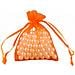 Confezione Da 100 Sacchetti In Organza Per Gioielli Orange - Foto miniatura 4