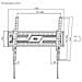 WT86T-315 Supporto TV a parete 2,18 m (86") Nero - Foto miniatura 3