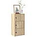 Libreria Rovere Sonoma 40x24x77 Cm In Legno Multistrato - Foto miniatura 1