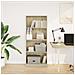 Libreria Rovere Sonoma 60x24x143 Cm In Legno Multistrato - Foto miniatura 3