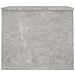 Lusso Casadino -  Tavolino Grigio Cemento 80x50,5x41,5 Cm In Legno Multistrato - Foto miniatura 4