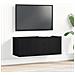 Stand TV in Quercia Nera 80x30x30 cm Realizzato in Legno Compatto - Foto miniatura 2