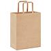 Sacchetti di Carta 50 pz con Manici Marrone 21x11x28 cm - Foto miniatura 7