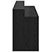 Scrivania Rovere Nero 200x55x91 cm Legno ingegnerizzato - Foto miniatura 6