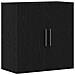 Mobile da muro Nero Rovere 60x31x60 cm Legno ingegnerizzato - Foto miniatura 1