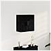 Mobile da muro Nero Rovere 60x31x60 cm Legno ingegnerizzato - Foto miniatura 2
