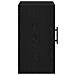 Mobile da muro Nero Rovere 60x31x60 cm Legno ingegnerizzato - Foto miniatura 7