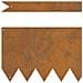 Bordure per prato 50 pcs Marrone 100 x 0.5 x 20 cm - Foto miniatura 4
