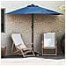 Ombrello da giardino Azzurro 294 x 150 x 224 cm Tessuto - Foto miniatura 2