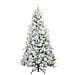 Albero di Natale Artificiale con Rami Pieghevoli Bianco 180 cm - Foto miniatura 3