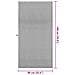 Asciugamani Sportivi 2 pcs Grigio scuro 90 x 180 cm - Foto miniatura 8