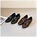 Mocassini Slip-on Con Tacco Chunky Da Donna: Scarpe Classiche Eleganti E Confortevoli Black 38 - Foto miniatura 5