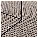 Tappeti per area Quadrato HUARTE Talpa 120 x 120 cm Poliestere - Foto miniatura 5