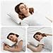 Cuscino Shread Bianco 50 x 30 x 11 cm Schiuma Memory - Foto miniatura 2