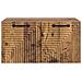 Mobile Porta TV da Muro Legno antico 59,5 x 41 x 30 cm - Foto miniatura 4