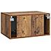 Mobile Porta TV da Muro Legno antico 59,5 x 41 x 30 cm - Foto miniatura 6
