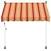 Tenda retrattile manuale Multicolore 150 x 115 x 300 cm - Foto miniatura 3