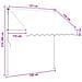 Tenda retrattile manuale Multicolore 150 x 115 x 300 cm - Foto miniatura 8