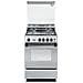 Cucina Elettrica SEX-554N 4 Zone di Cottura Fuochi a Gas Forno Elettrico Classe B Dimensioni (A x L x P cm) 85 x 50 x 50 cm Colore Acciaio Inossidabile - Foto miniatura 1