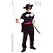 Costume Bandito Zorro Bambino 158 Cm - Foto miniatura 1