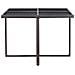 Set Da Pranzo Esterno 21 Pezzi In Polyrattan Marrone - Foto miniatura 7