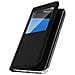 Custodia A Libro Flip Book Cover Per Samsung Galaxy S7 Edge - Nera - Foto miniatura 7