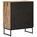 Credenza In Legno Di Teak Recuperato 60x30x75cm - Foto miniatura 4