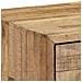 Credenza In Legno Di Teak Recuperato 60x30x75cm - Foto miniatura 6